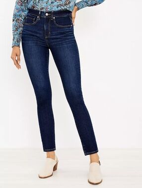 Loft 'The Skinny' Jeans | Medium Wash, Stretch Denim | Women's Size P 29 /8